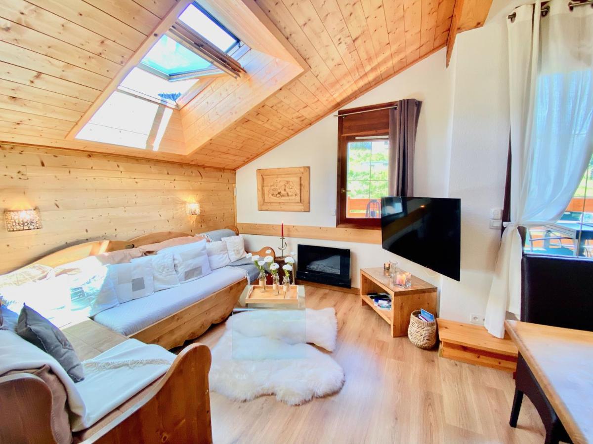 Appt 3Ch, Au Pied Des Pistes A La Deco Soignee Leilighet Flumet Eksteriør bilde